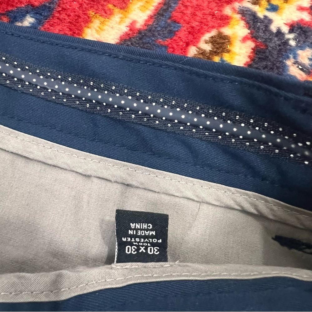 Bonobos Maide Slim Straight Golf Pants – Navy Blue, Size 30x30 - Picture 3 of 4